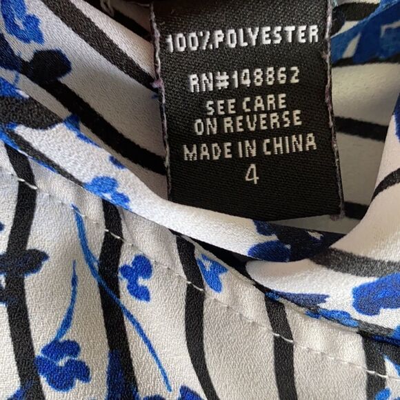 Torrid Floral Georgette Crossback Grommet Sleeveless Floral Top‎ Tank 4X - Picture 9 of 10